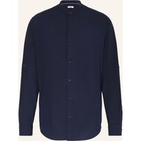 PAUL Paul Hemd Slim Fit Mit Stehkragen blau
