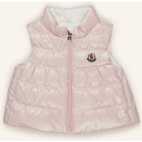 MONCLER enfant Moncler Enfant Daunenweste Hiva rosa