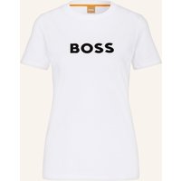 Boss Boss T-Shirt Elogo weiss