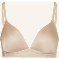 Hanro Schalen-Bh Satin Deluxe Aus Satin beige