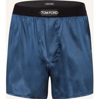 Tom Ford Tom Ford Boxershorts Aus Seide blau