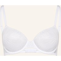 Calvin Klein Schalen-Bh Sheer Marquisette weiss