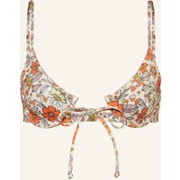 espadrij l'originale Espadrij L'originale Bügel-Bikini-Top Elian orange