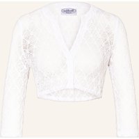 WALDORFF Waldorff Dirndlbluse Aus Spitze Mit 3/4-Arm weiss