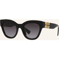 Miu Miu Sonnenbrille Mu 01ys schwarz