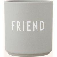 DESIGN LETTERS Design Letters Becher grau