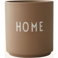 DESIGN LETTERS Design Letters Becher braun