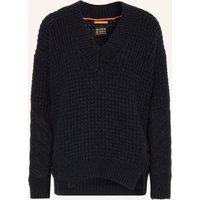 Scotch & Soda Scotch & Soda Oversized-Pullover blau