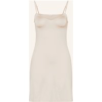 Hanro Hanro Nachthemd Satin Deluxe Aus Satin beige