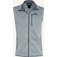 Patagonia Strick-Fleeceweste Better Sweater grau