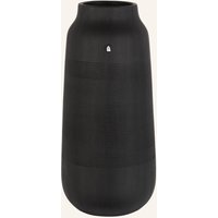 house doctor House Doctor Vase Groove schwarz