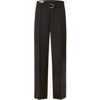 Jil Sander Marlenehose schwarz