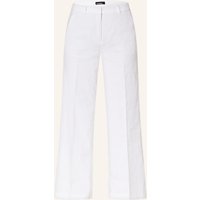 CAMBIO Marlenehose Mira Mit Leinen weiss