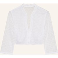 WALDORFF Waldorff Dirndlbluse Yara Aus Spitze Mit 3/4-Arm weiss