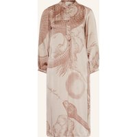 friendly hunting Friendly Hunting Seidenkleid Garden Eden beige