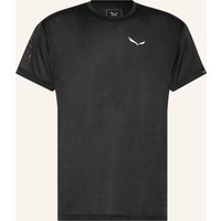 Salewa Salewa T-Shirt Puez Melange Dry'ton schwarz