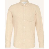 NOWADAYS Nowadays Hemd Slim Fit beige
