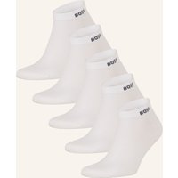Boss 5er-Pack Socken weiss