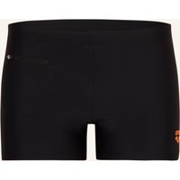 Arena Badehose Zip Mit Uv-Schutz 50+ schwarz