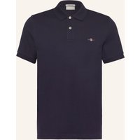 Gant Gant Piqué-Poloshirt Regular Fit blau