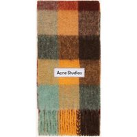 Acne Studios Acne Studios Schal Mit Alpaka braun