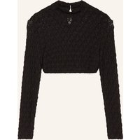WALDORFF Waldorff Dirndlbluse Aus Spitze schwarz