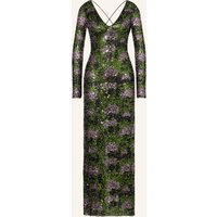 STINE GOYA Stine Goya Kleid Aille Mit Pailletten gruen