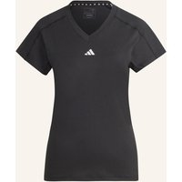 Adidas T-Shirt Aeroready Workout Essential V-Neck schwarz