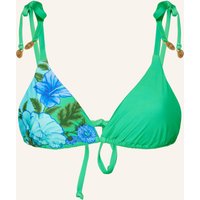 Seafolly Bralette-Bikini-Top Garden Party gruen