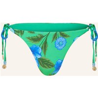 Seafolly Triangel-Bikini-Hose Garden Party gruen