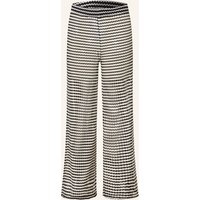 Seafolly Marlenehose Mesh Effect schwarz