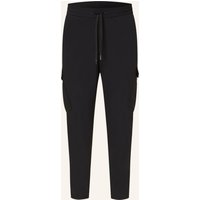 Boss Cargohose Im Jogging-Stil Urbanex Tapered Fit schwarz