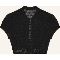 WALDORFF Waldorff Dirndlbluse Aus Spitze schwarz