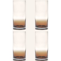 SERAX Serax 4er-Set Longdrinkgläser Zuma braun