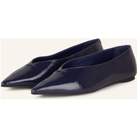 CARRANO Carrano Lackballerinas blau