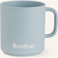 DESIGN LETTERS Design Letters Becher Brother blau