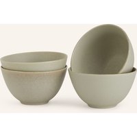 BROSTE COPENHAGEN Broste Copenhagen 4er-Set Schalen Nordic Marsh gruen