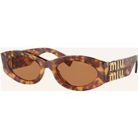 Miu Miu Sonnenbrille Mu 11ws braun