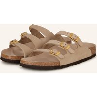 Birkenstock Birkenstock Pantoletten Florida Lenb beige