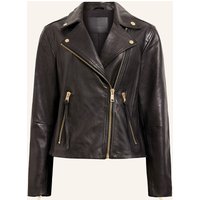 AllSaints Allsaints Lederjacke Dalby schwarz