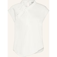 NEO NOIR Neo Noir Blusenshirt Fleur Aus Satin weiss