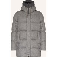 HERNO Herno Daunenjacke Mit Seide Und Casmere grau