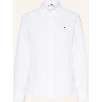 Tommy Hilfiger Tommy Hilfiger Hemdbluse weiss