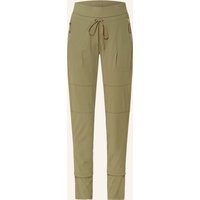 RAFFAELLO ROSSI Hose Candy Long Im Jogging-Stil grau