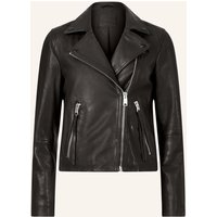 AllSaints Allsaints Lederjacke Dalby schwarz