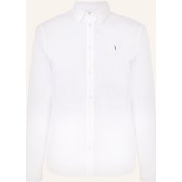 AllSaints Allsaints Hemd Hawthorne Slim Fit weiss