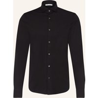 Stefan Brandt Stefan Brandt Jerseyhemd Otis Slim Fit schwarz