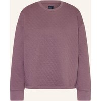 Schiesser Lounge-Sweatshirt Mix+Relax lila