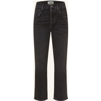 AGOLDE Agolde Straight Jeans Riley schwarz