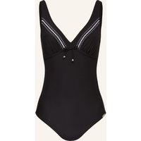 CHARMLINE Charmline Shape-Badeanzug Ribbon Play schwarz
